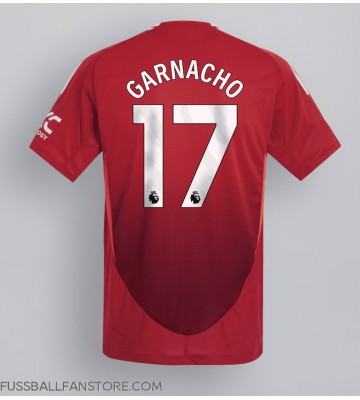 Manchester United Alejandro Garnacho #17 Replik Heimtrikot 2024-25 Kurzarm